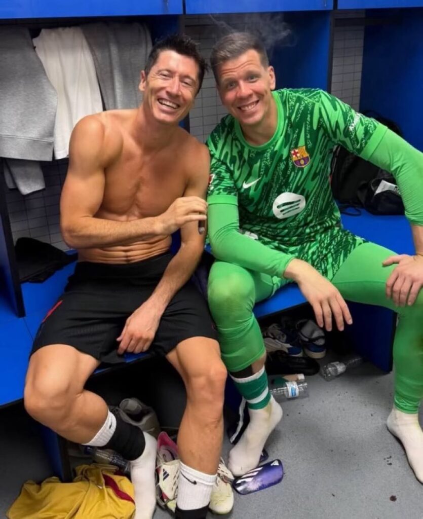 Szczesny a Lewandowksi