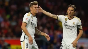 Luka Modric a Toni Kroos
